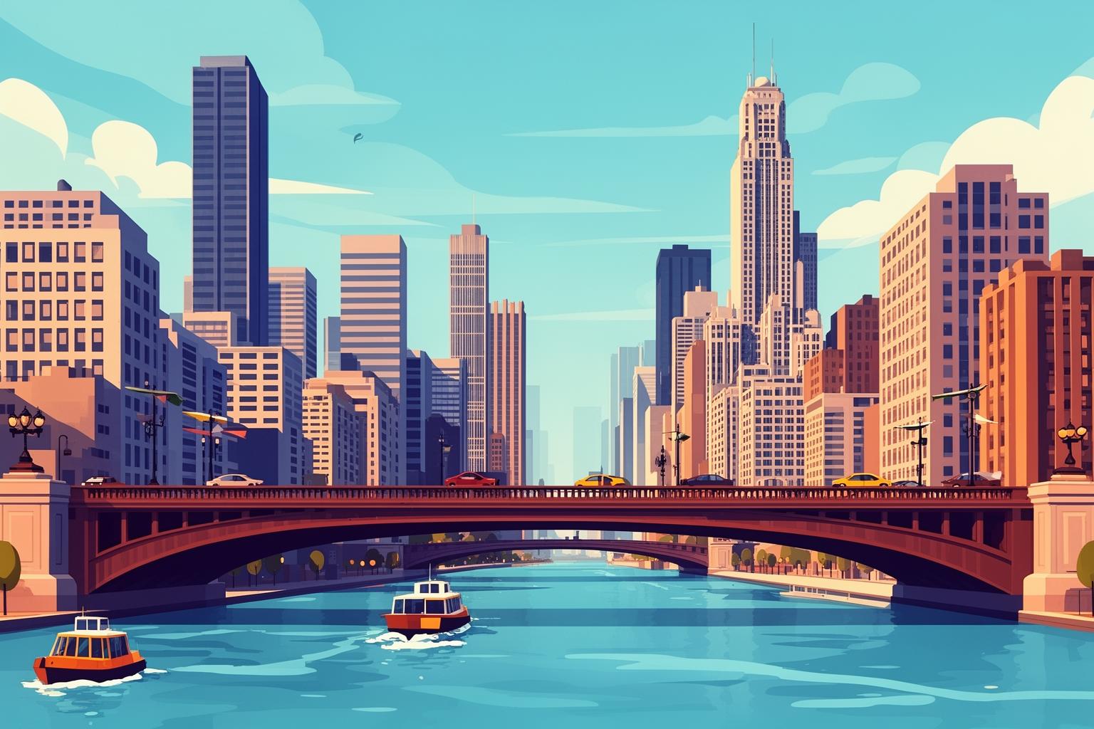 the-citys-artery-the-michigan-avenue-bridge