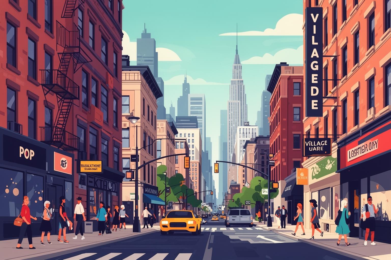 the-village-vibe-bohemian-rhapsodies-and-brownstone-dreams